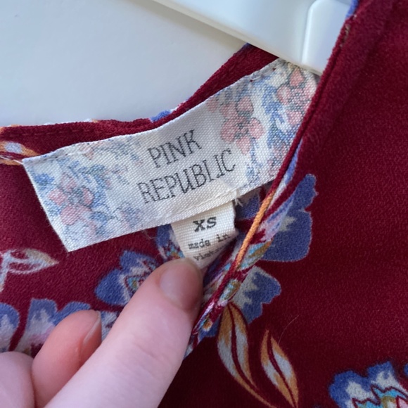 Pink republic tank top - Picture 3 of 3